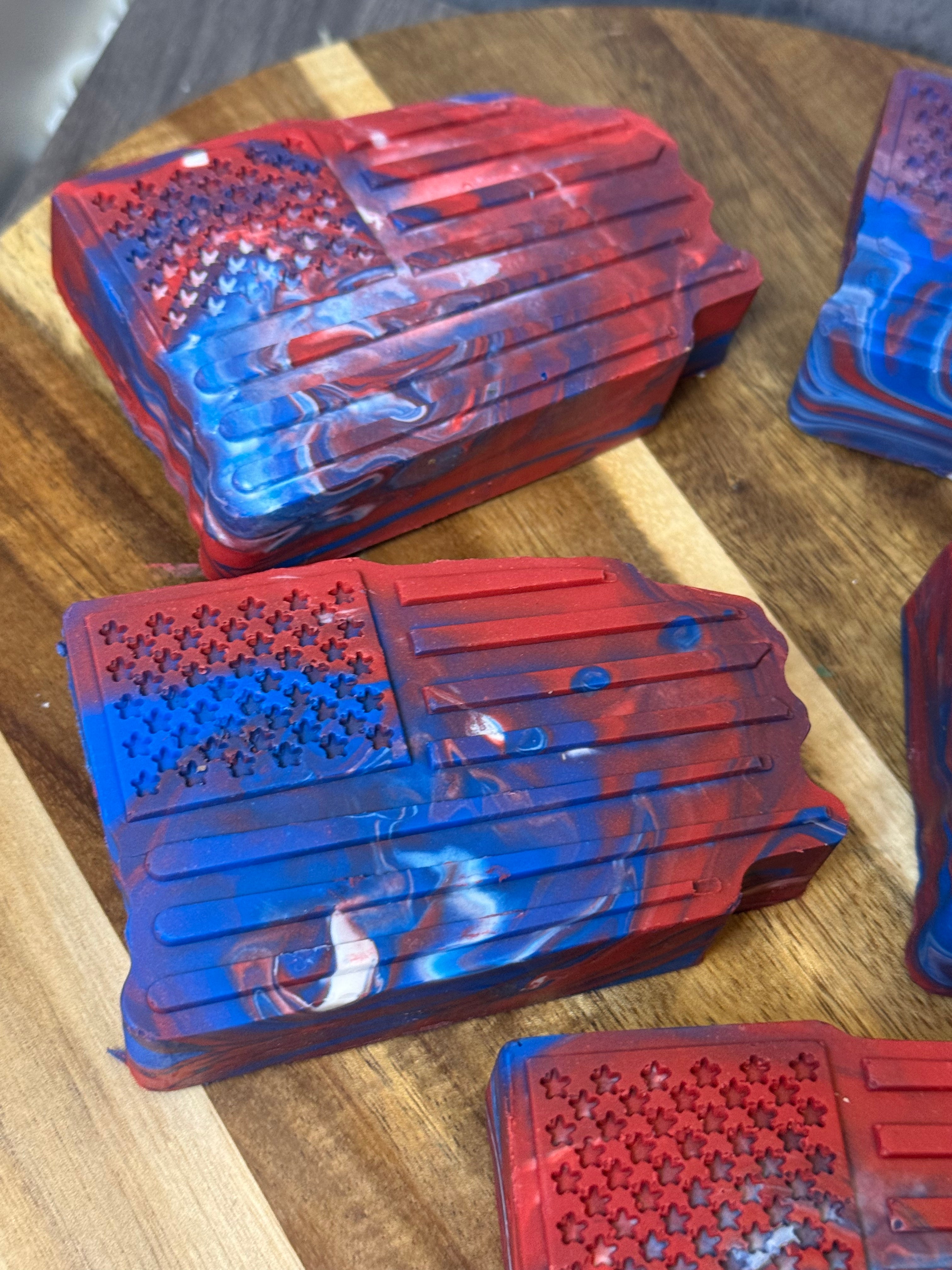 American Flag Soap