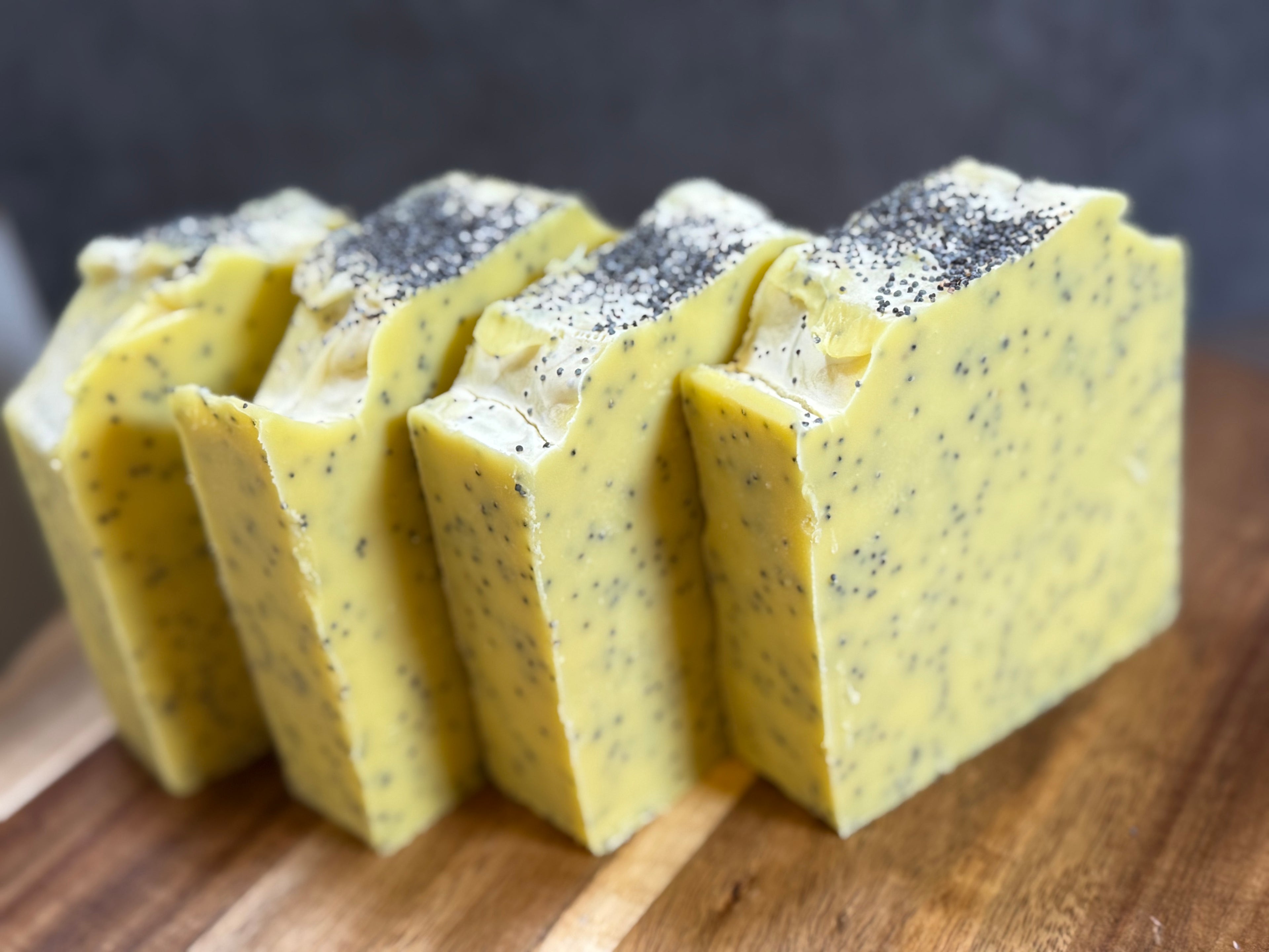 Lemongrass Poppy Soap