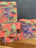 colorful tallow soap