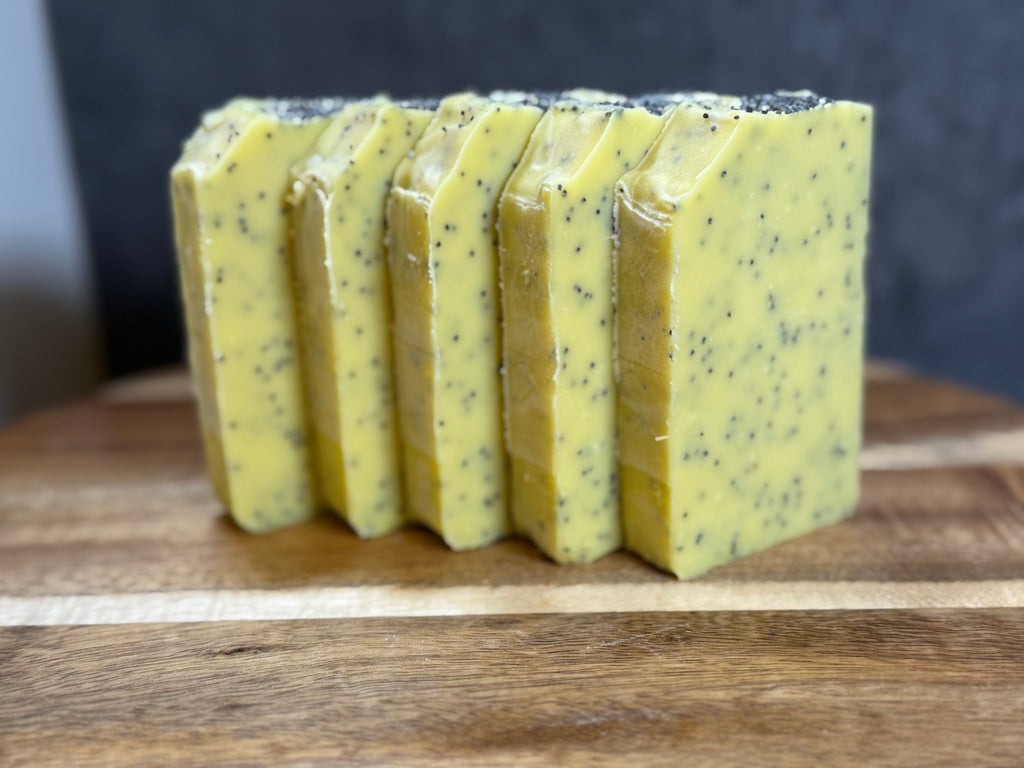 Lemongrass Poppy Soap