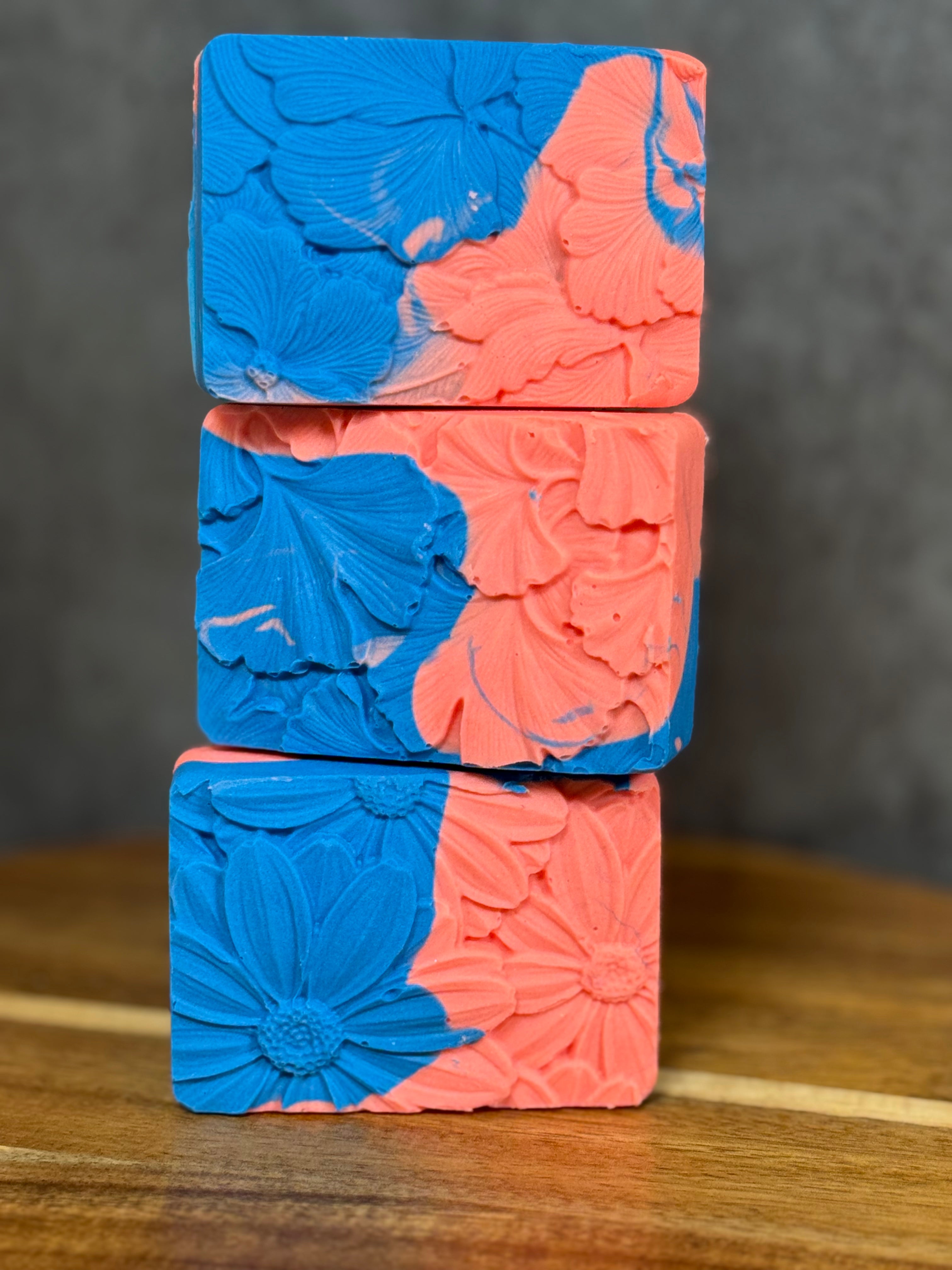 peach scented tallow soap