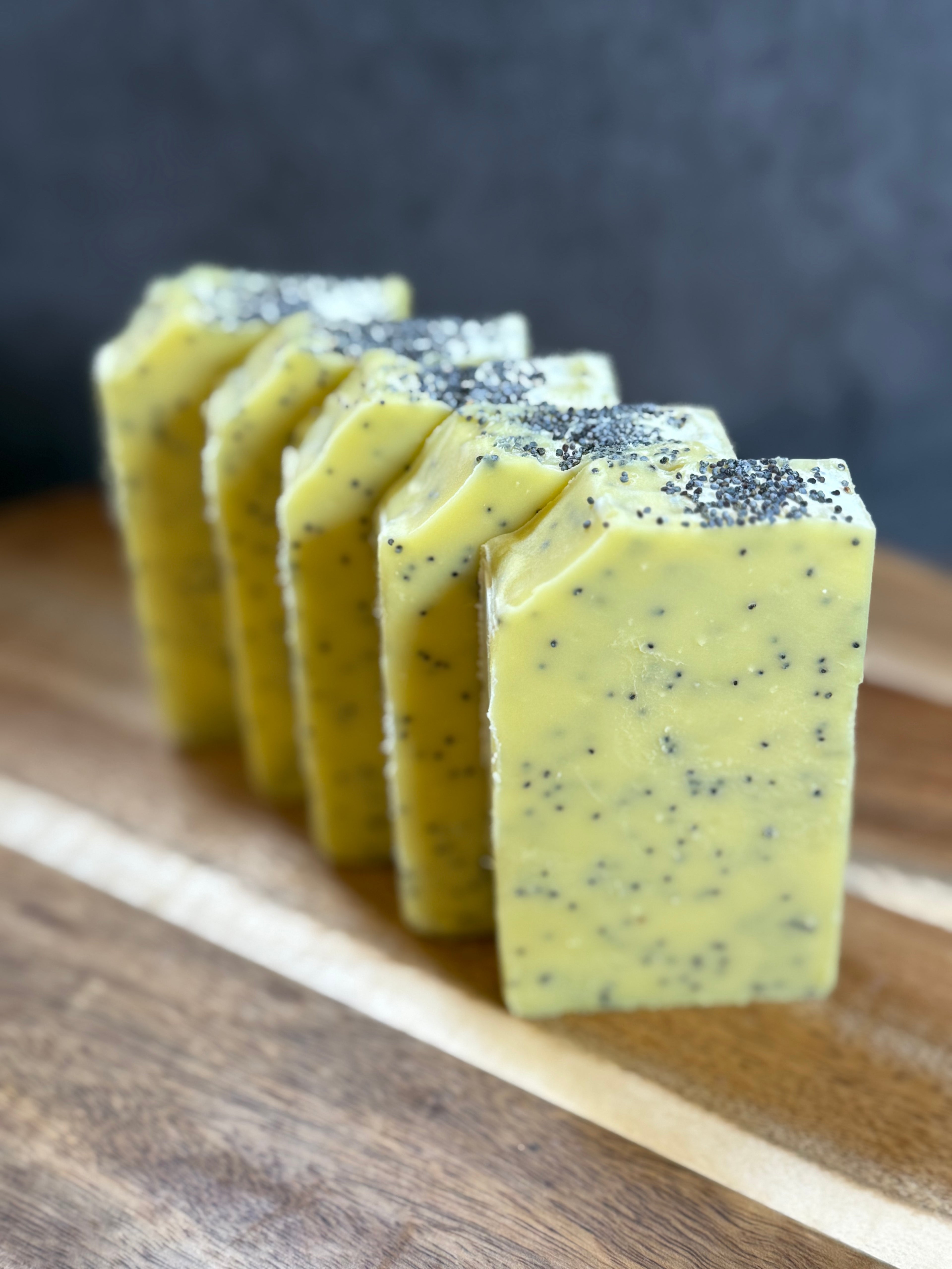 Lemongrass Poppy Soap