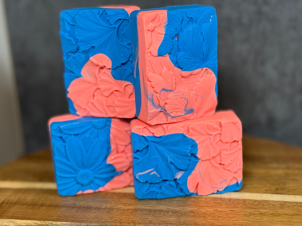 peach scented tallow soap